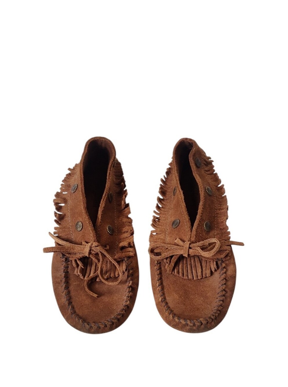Minnetonka Women's Deerskin Softsole Moccasins Size 8